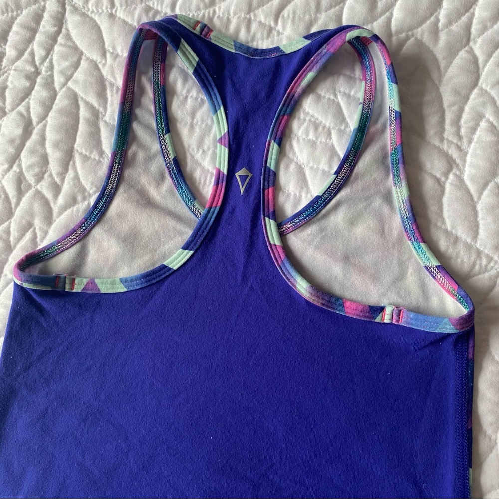 Ivivva Purple and Blue Geometric Tank Top - Picture 6 of 6